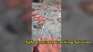Large Hole Expansive Mortar for Non-Explosive Rock & Concrete Demolition Agent